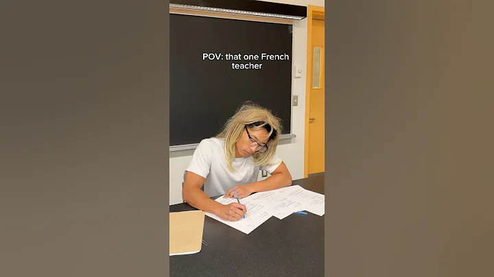 we all had that ONE French teacher!! 🤣🤣 #shorts #comedy #relatable #school