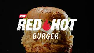 The Red Hot Burger from KFC