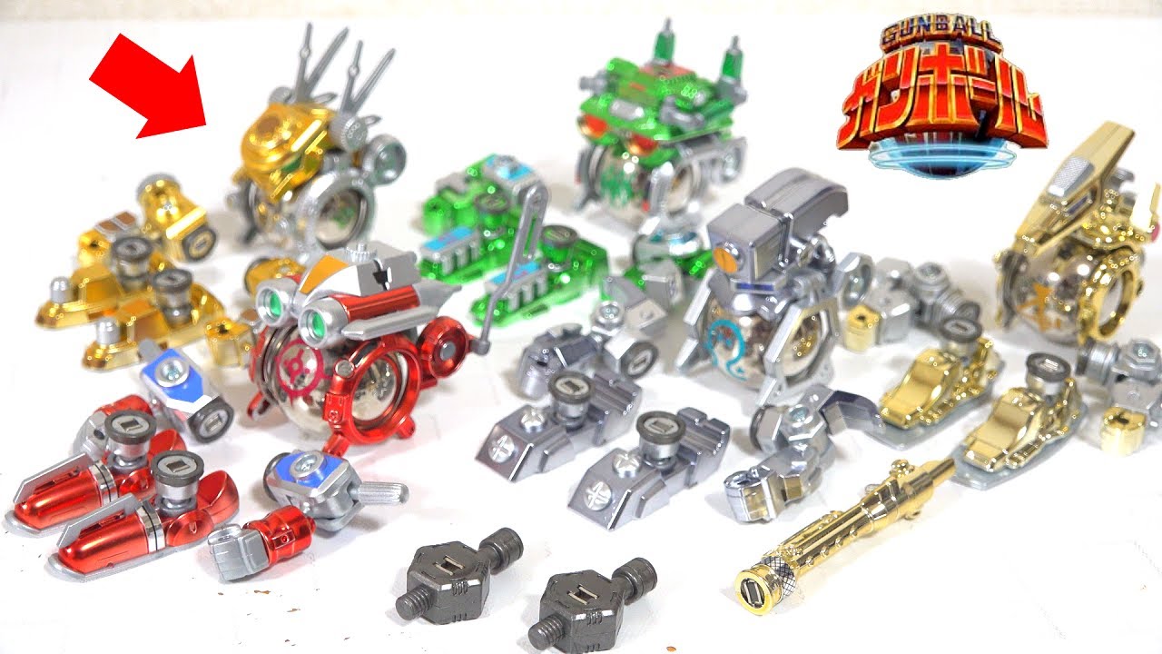 祐天寺　あるじゃん　メタル　吹玉 🧲Robots Are Fused by Magnets?!] Japanese Classic All-plated Toy