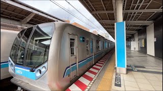 東京メトロ05系 05-126F編成 各停三鷹行き 発車シーン@浦安駅