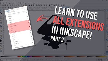 Learn to Use All Inkscape Extensions! - Part 2 "GcodeTools, Generate, Images, JessyInk and Modify"
