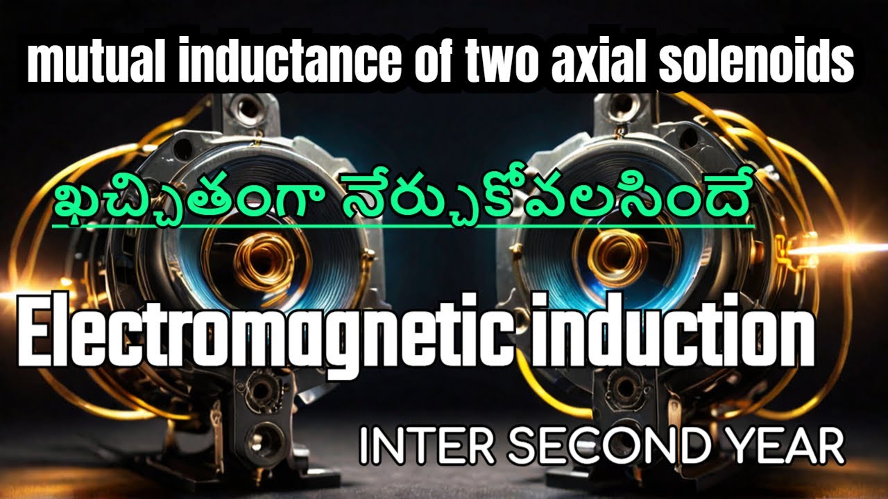 EXPRESSION FOR MUTUAL INDUCTANCE OF TWO LONG CO AXIAL SOLENOIDS ...
