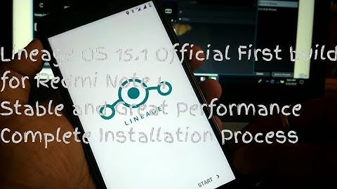 Lineage OS 15.1 Official based on Oreo 8.1 for Redmi Note 4 | complete Installation Guide *Give Away