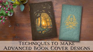 Advanced Book Cover Designs : Using xTool M1 Laser & DIY alternatives