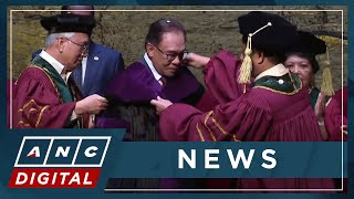 Malaysia PM Anwar Ibrahim accepts honorary degree from UP | ANC