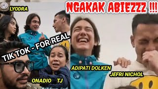 TikTok LYODRA,ADIPATI DOLKEN,JEFRI NICHOL,ONAD & TJ 😅