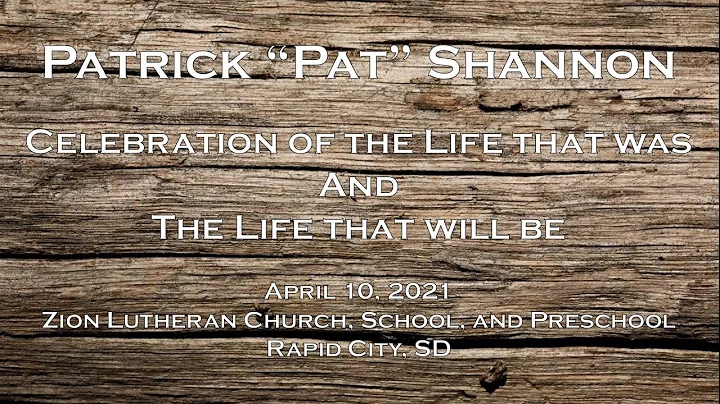 Pat Shannon Funeral - April 10, 2021