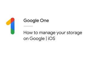 How to manage your storage on Google | iOS