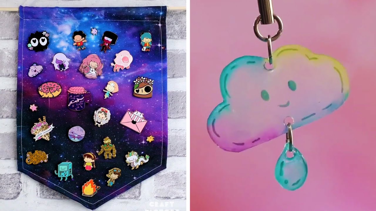 11 Thrifty DIY Accessories And Cute Pins YouTube