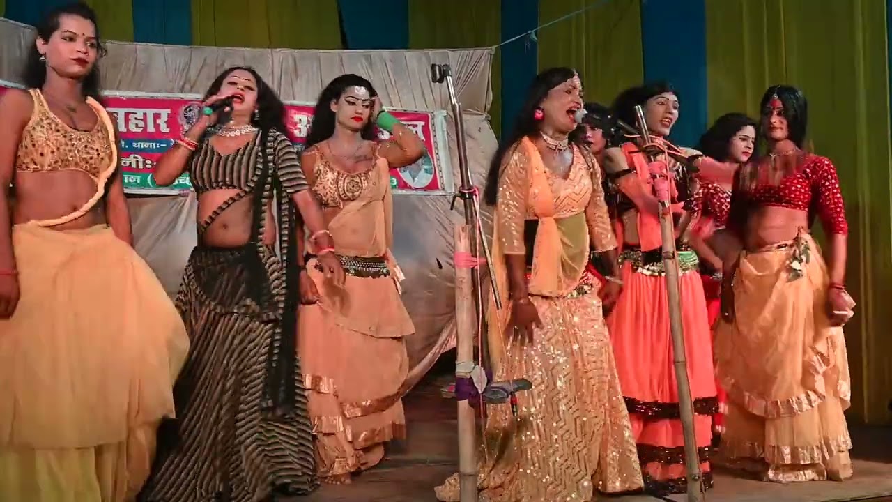 कॉमेडी नाच प्रोग्राम संतोष सहनी मढ़िया#comedy_nach_program #nachprograme