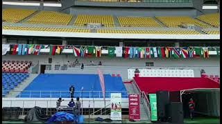 View of Bingu National Stadium ahead of the opening ceremony of the AUSC Region 5 Youth Games