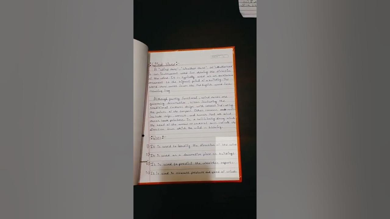 ICSE class 9 geography project Meteorological instruments and their