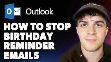 How to Stop Birthday Reminder Emails in Hotmail (outlook) (Full 2025 Guide)