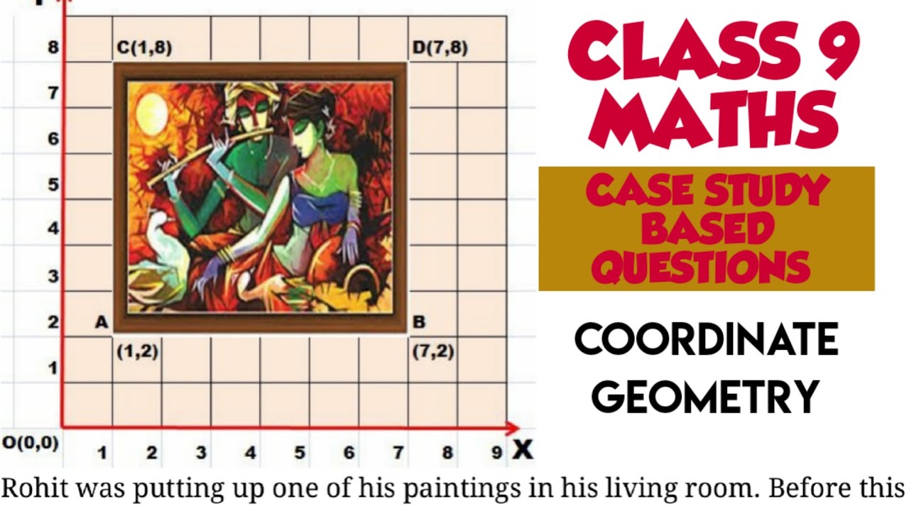 case study questions class 9 coordinate geometry