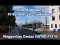 MVB Magdeburg - Linie 10, Waggonbau Dessau NGT8D #1314