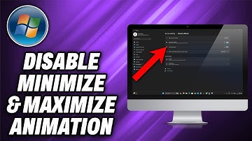 How To Disable Minimize And Maximize Windows animation in Windows 11 - Quick Help