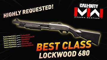 The BEST Lockwood 680 class in MW3 (#1 top score player)