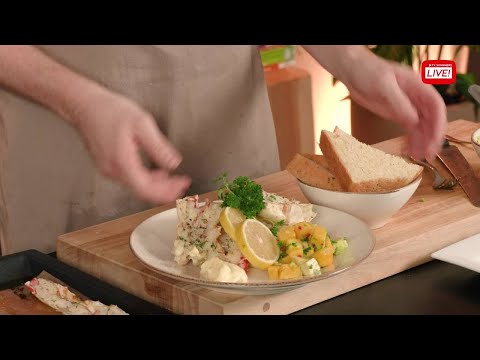 Video: Hvordan Lage Avokadosalat Med Krabbepinner