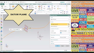 NX 12 DATUM PANE |datum plane in nx |how to create plane in nx12