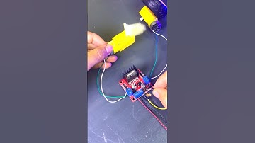 How to Control Motors with L298N Motor Driver | Arduino Tutorial | #shorts