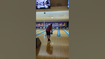 Practice in 4K!   A good shot even strikes on String Pins.... #bowling