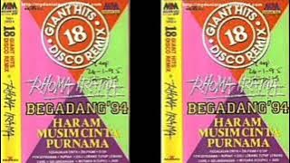 GIANT HITS DISCO REMIX RHOMA IRAMA 18 LAGU FULL KASET TAPE C-90