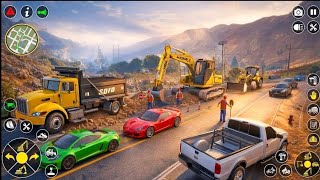 Real JCB Excavator Simulator 3D - Construction Truck Driving Game - Android Gameplay screenshot 5