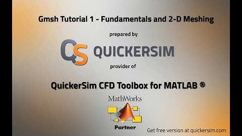 Gmsh Tutorial Part 1 - Fundamentals and 2-D Meshing