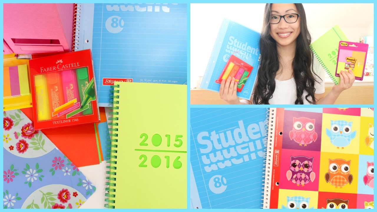 Back to School Supplies Haul and Organization Tips 2015 | itsannieelizabeth