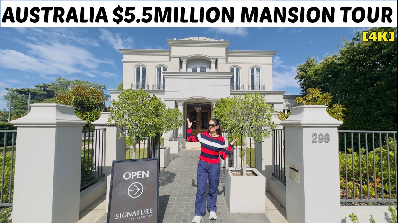 $5.5 Million Dream Mansion Tour Australia | Insane Luxury Home!