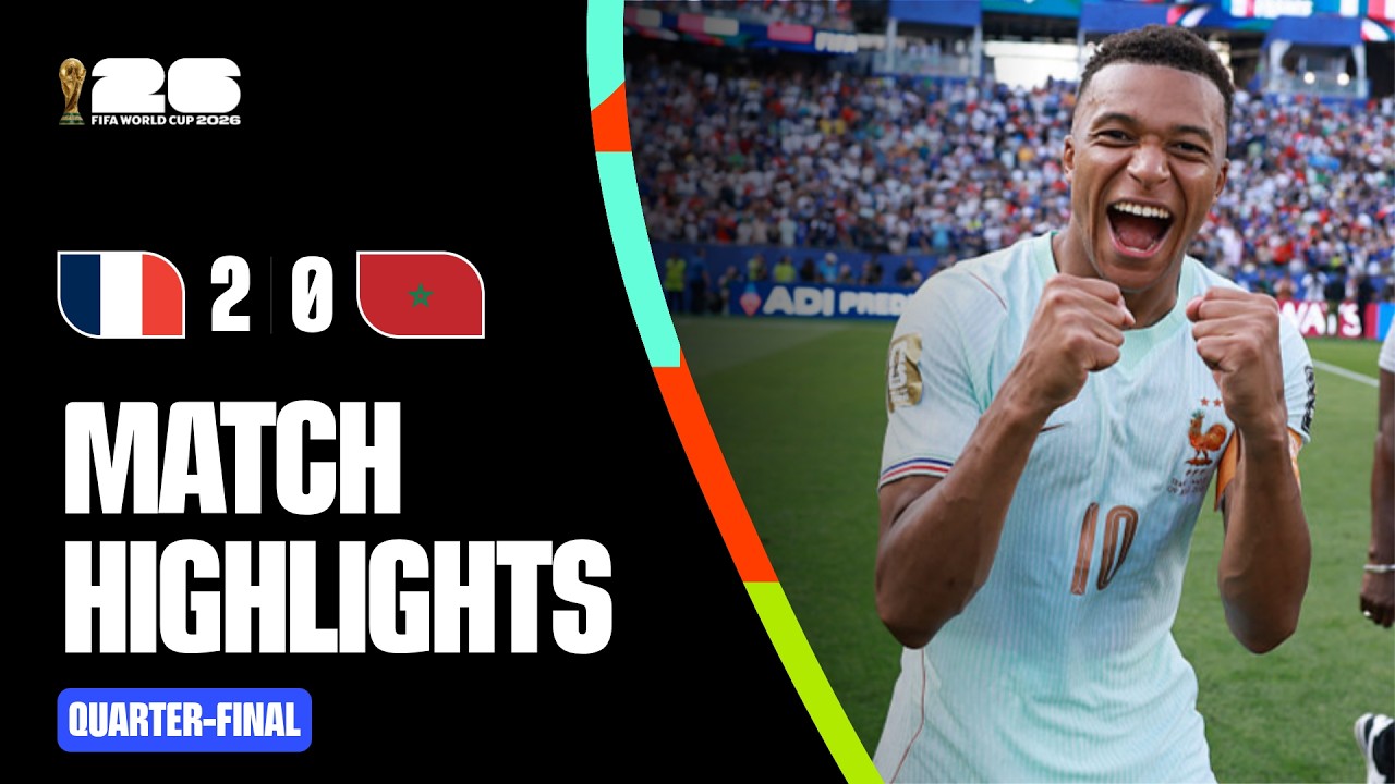 Resumen: Highlights | France 2-0 Morocco | FIFA World Cup 2026™