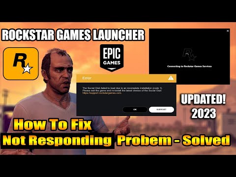 GTA V install using Epic Launcher shows unknown social club linked