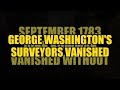 1783 George Washington's Surveyors Vanished #shorts