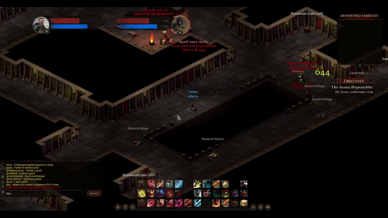 Dreadmyst - Abandoned Barracks Boss Ranger 2900cr