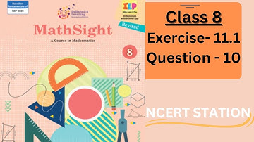Mathsight Class 8 Exercise 11.1 question 10 || Area of Polygons  || Mathsight