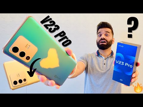 vivo V23 Pro Unboxing & First Look | Crazy Color Changing Magic | 50MP Selfie
