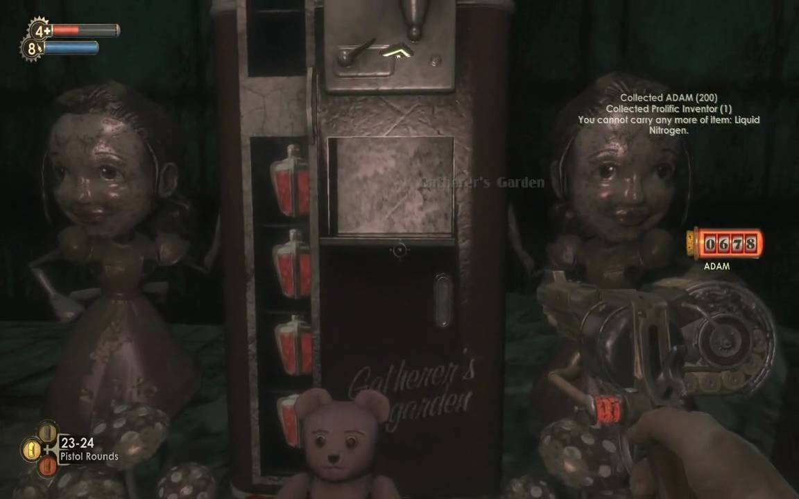 BioShock, full walkthrough, Level 12 - Apollo Square, Part 1\5