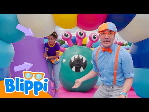 Blippi & Meekah Host An Under the Sea Foam Party! 🌊+ MORE Blippi Educational Videos