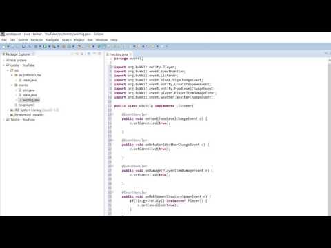 Minecraft Speed Coding | Lobby System #2