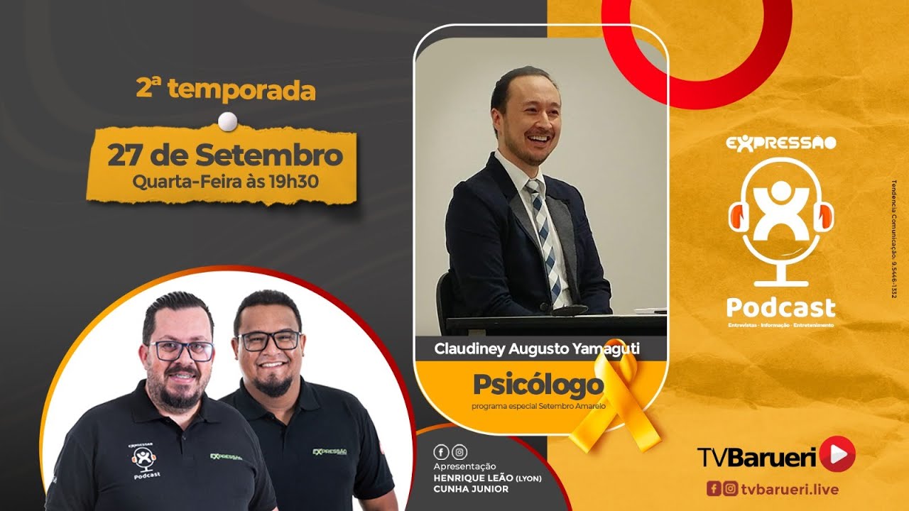 Especial Setembro Amarelo | Expressão Podcast – 27/09