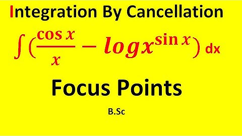 Integration by cancellation | important for 12 and bsc | by sumit sharma