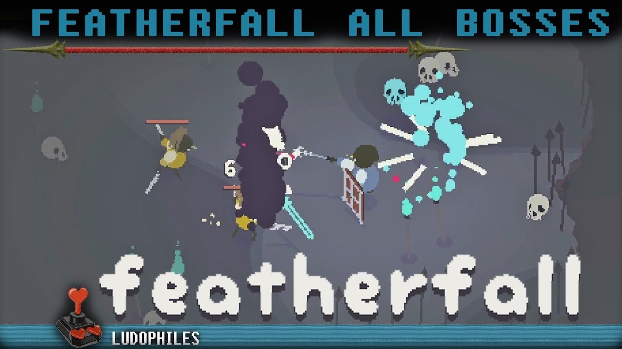 Featherfall All Bosses / All Boss Fights Compilation