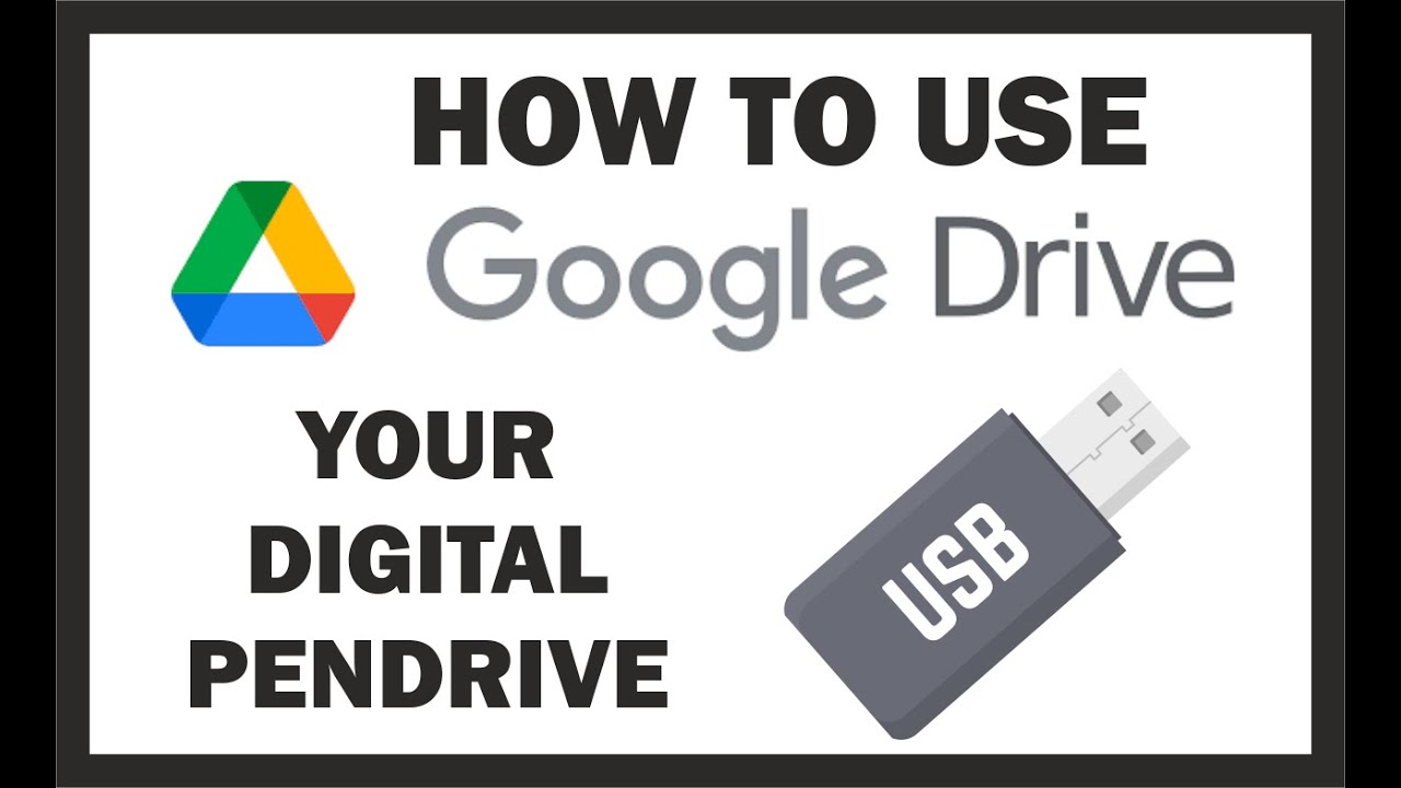 How to use google drive as your digital Pendrive - YouTube