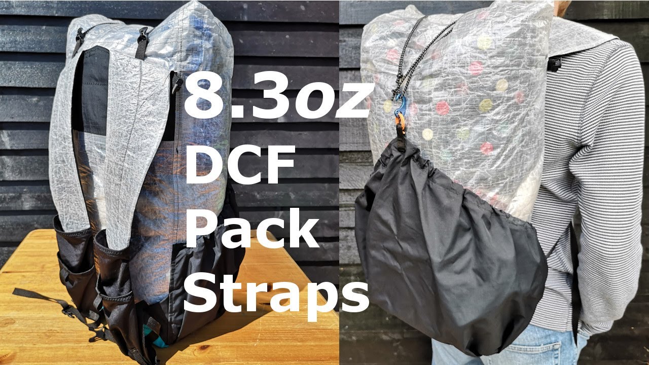 How to Make an Ultralight Dyneema Backpack, DIY/MYOG, Part II - Straps -  YouTube