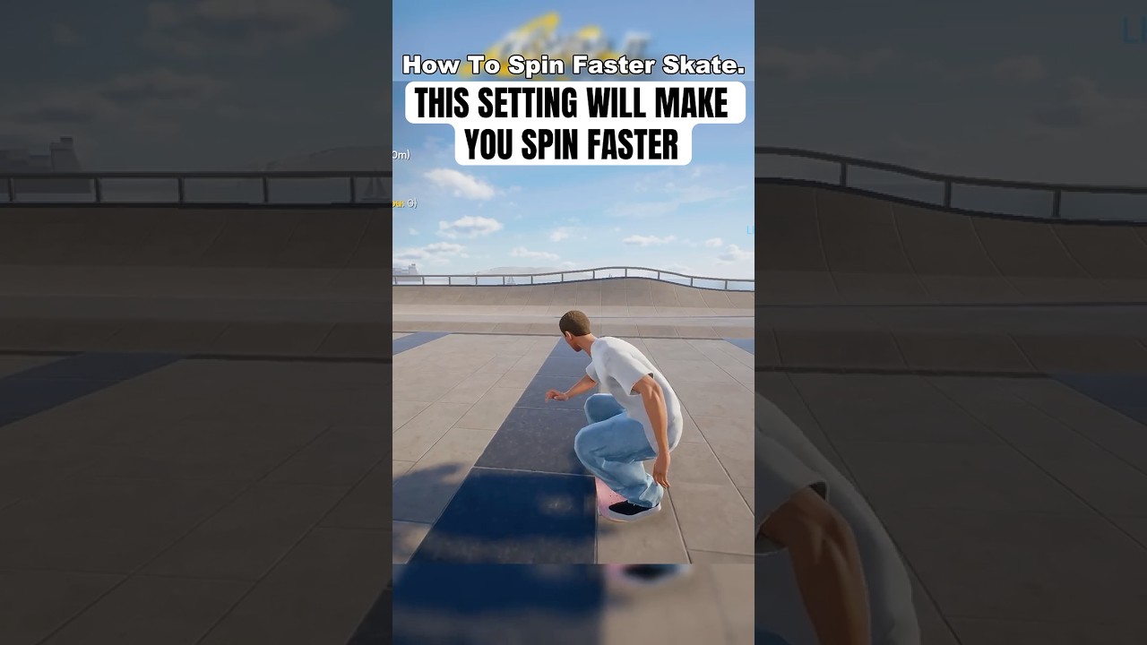 How To Spin Faster In Skate. 