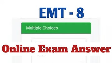 NSOU BDP EMT - 8 Online Final Exam Answer | BDP  term end examination answer |