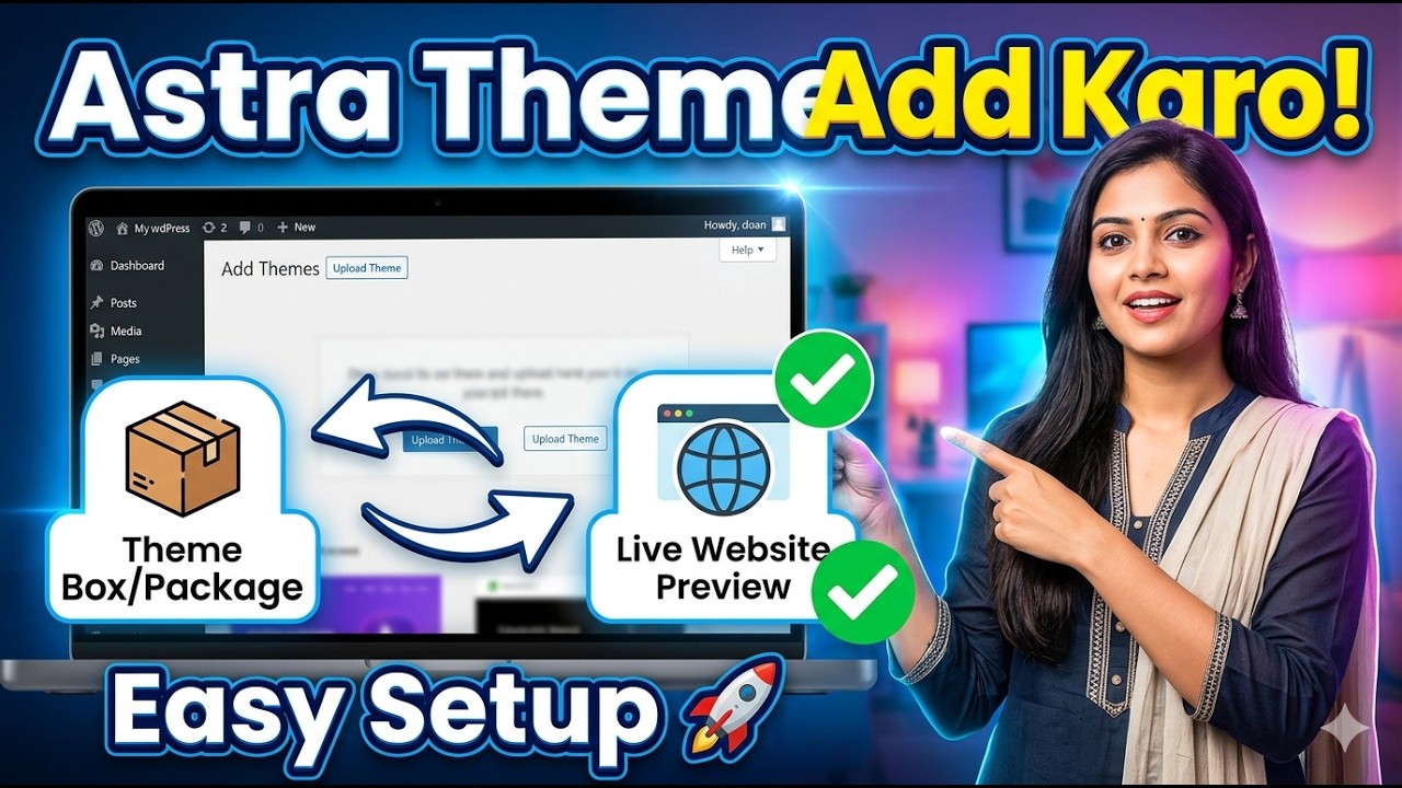 Best WordPress Theme? Astra Theme Setup Guide - YouTube
