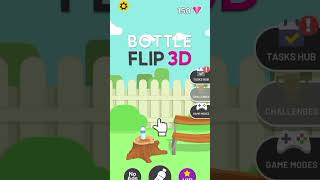 BOTTLE FLIP 3D #2 #shorts #viral #trending