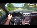 2020 Ford Mustang GT Convertible (6MT) - POV Test Drive (Binaural Audio)