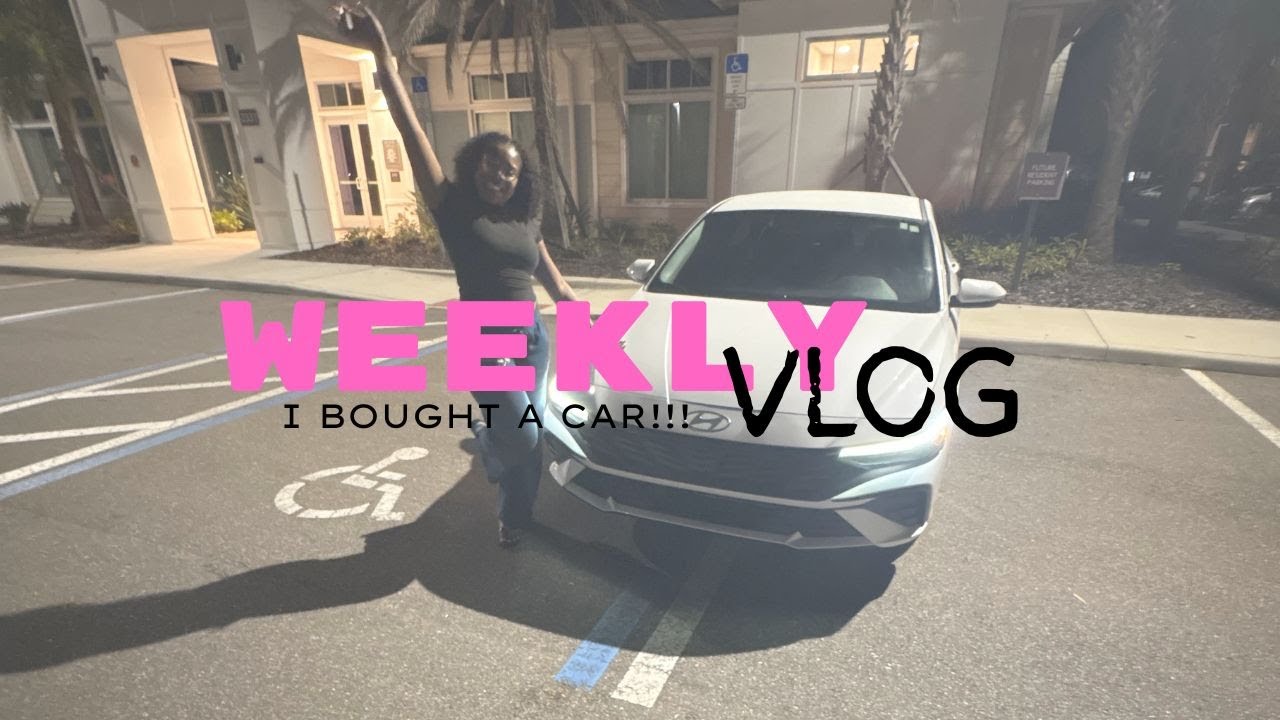 Weekly VLOG ♡ New car + life outside my 9 5 + book haul + training for my 1st HYROX